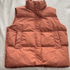 Zeagoo Women's Rust Puffer Vest